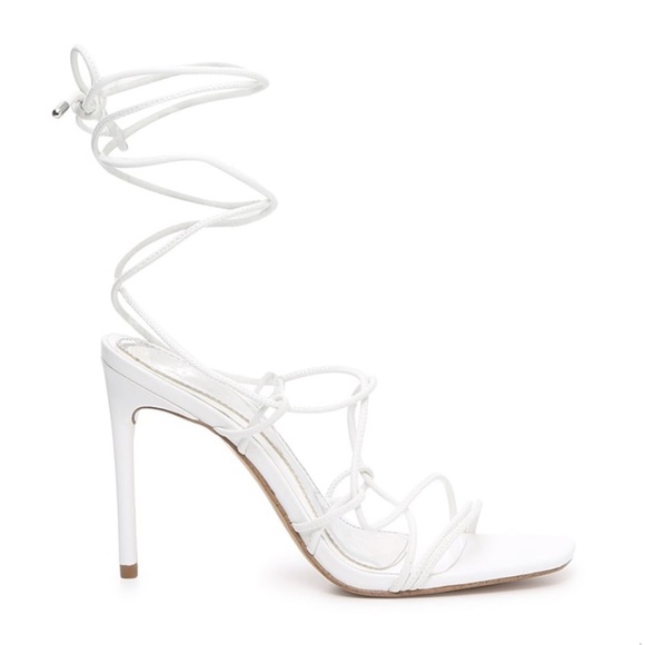 JLO Frina by Jennifer Lopez heel sandals white - Picture 4 of 9